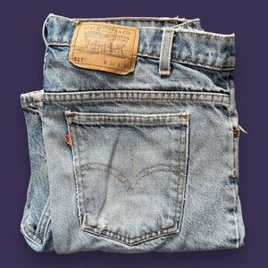 vintage levis 517 orange tab